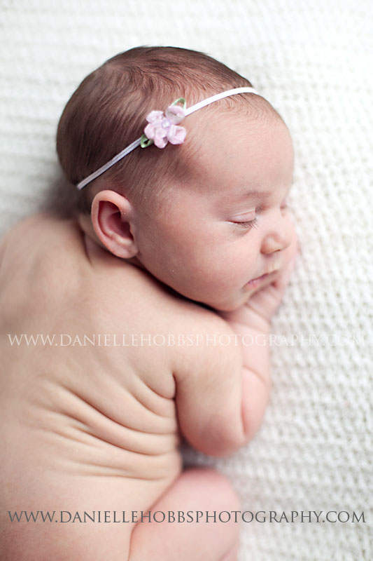 Northern Virginia baby photographer little flower