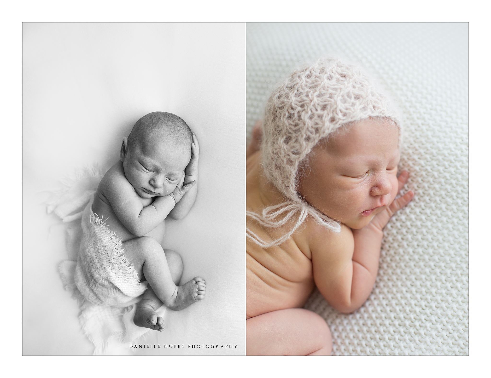 modern newborn baby portaits