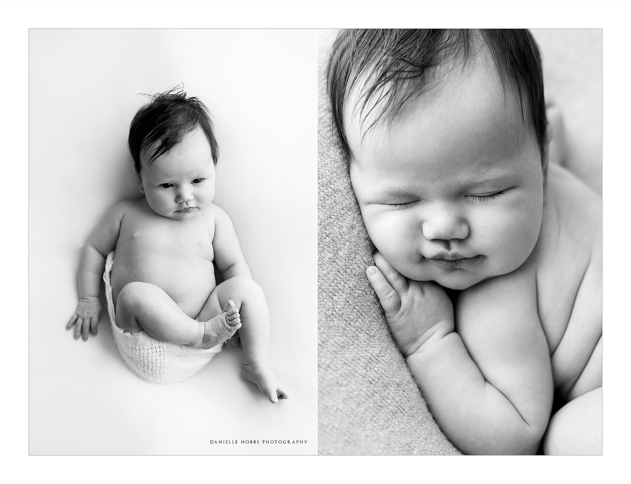 organic posed newborn smile dc photographer