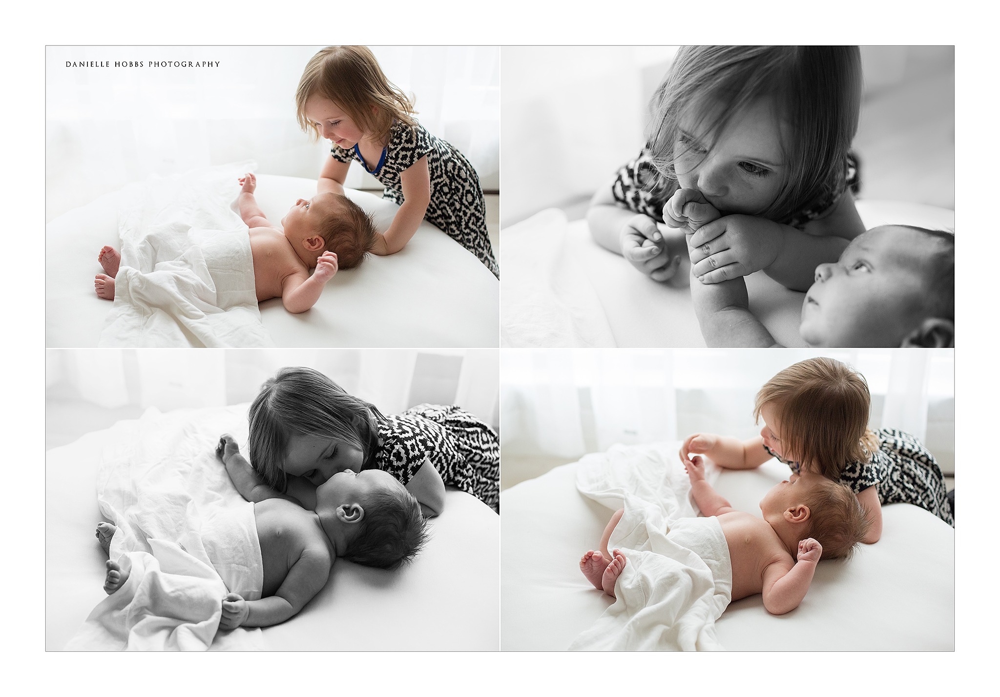 Toddler and newborn baby portraits Tysons Corner