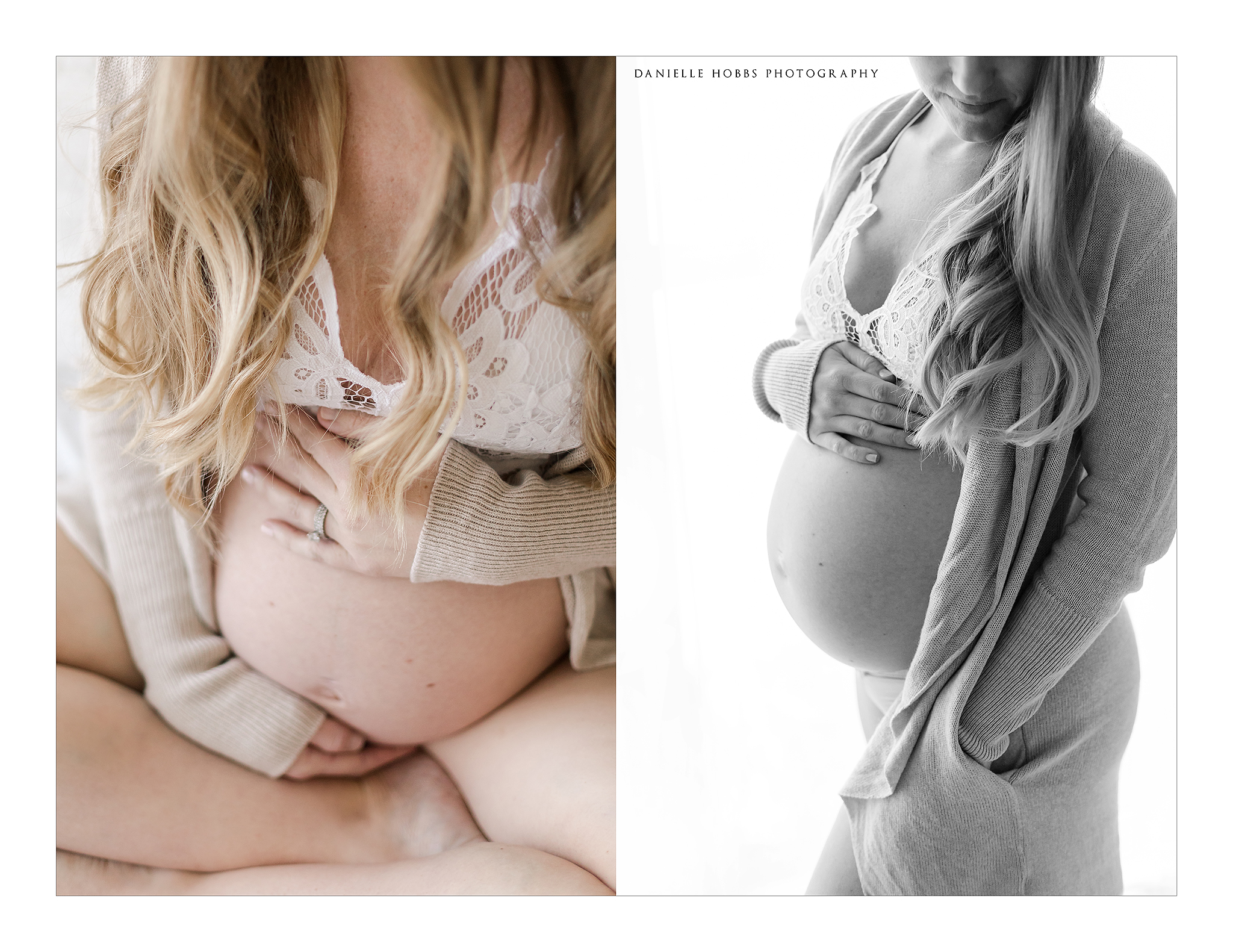 northern virginia studio boudoir maternity photos