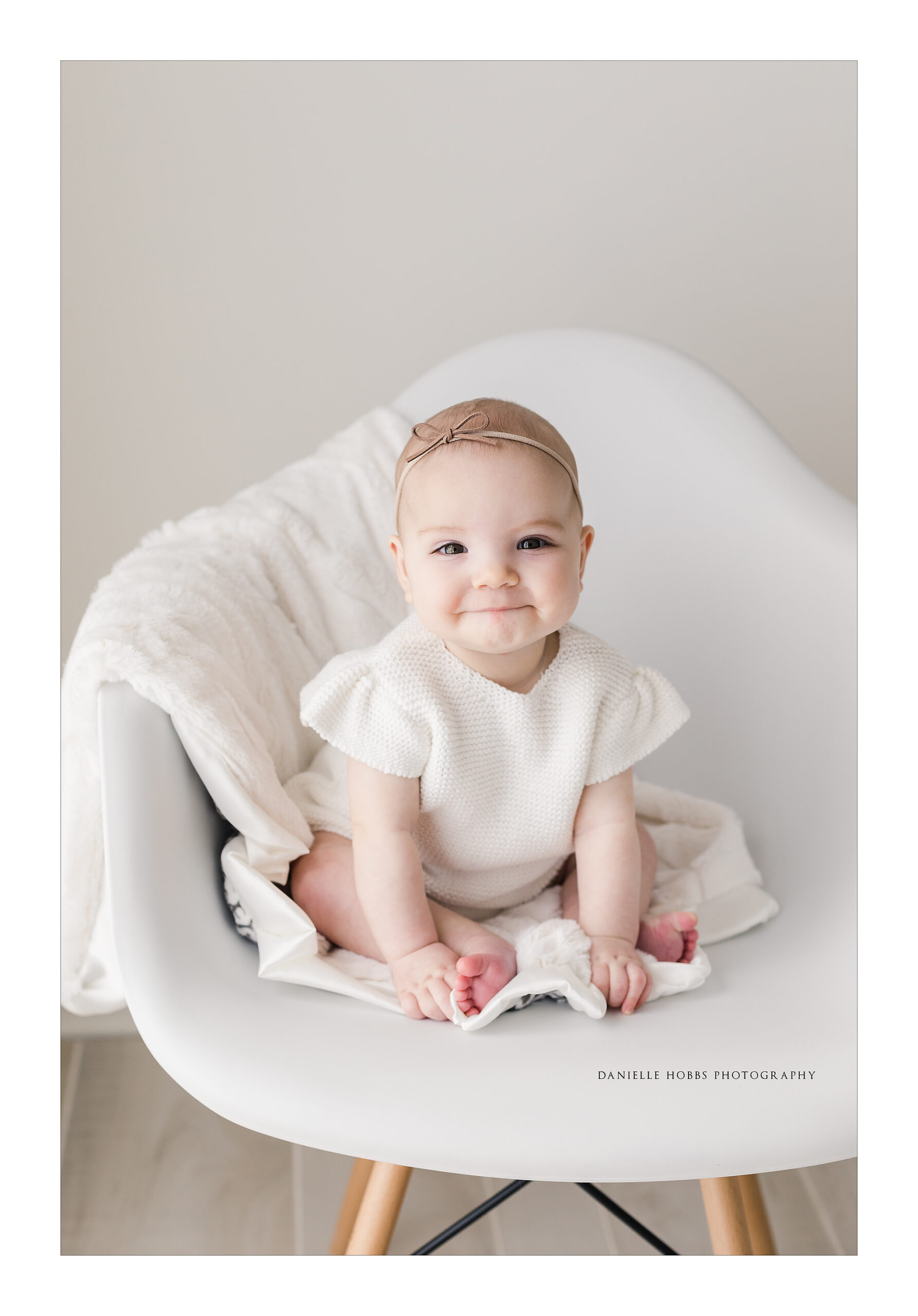 Northern Virginia Baby Photographer Minky Couture Blanket