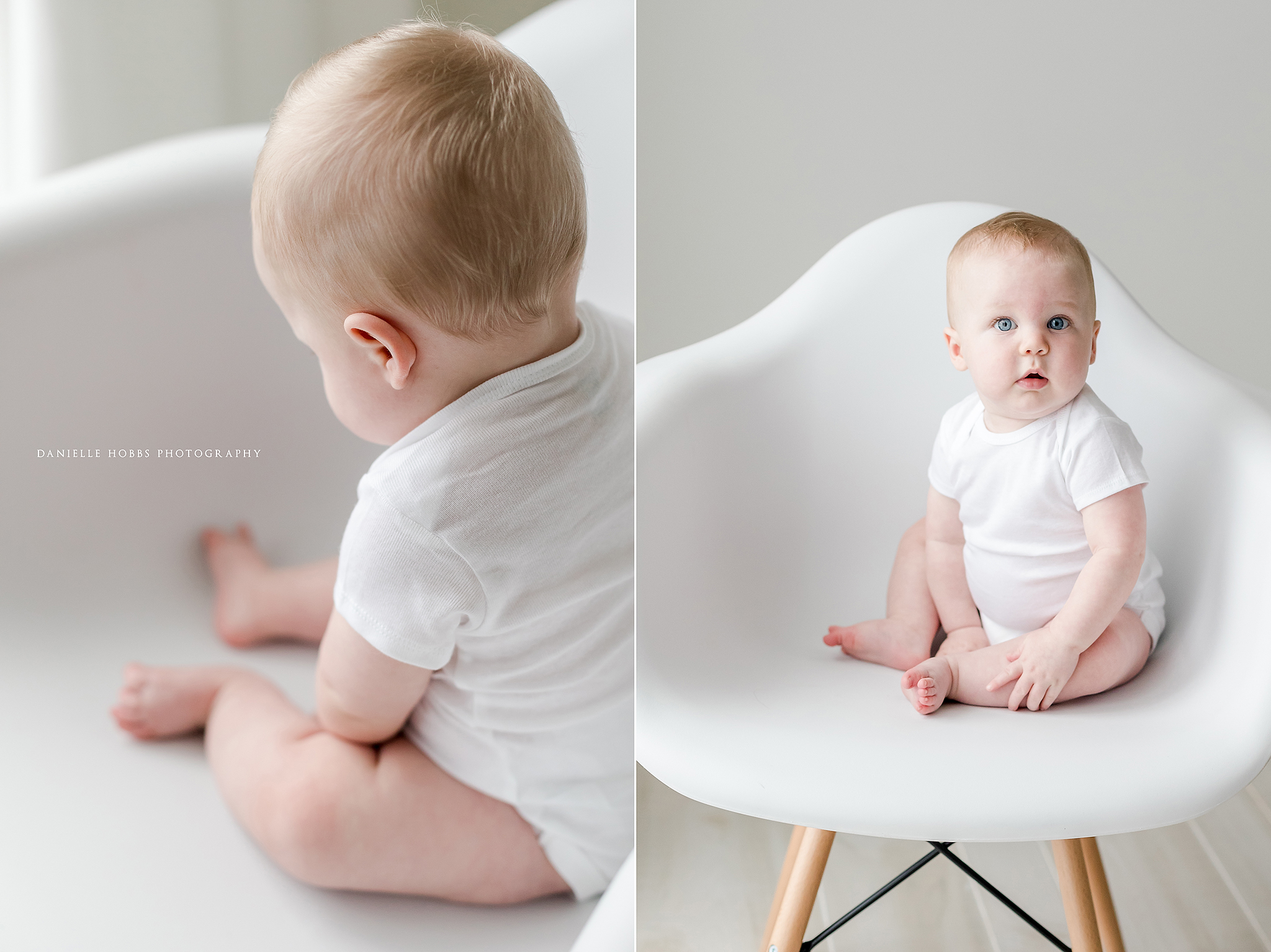 Six Month Old Baby Milestone Session | Washington DC Baby Photographer