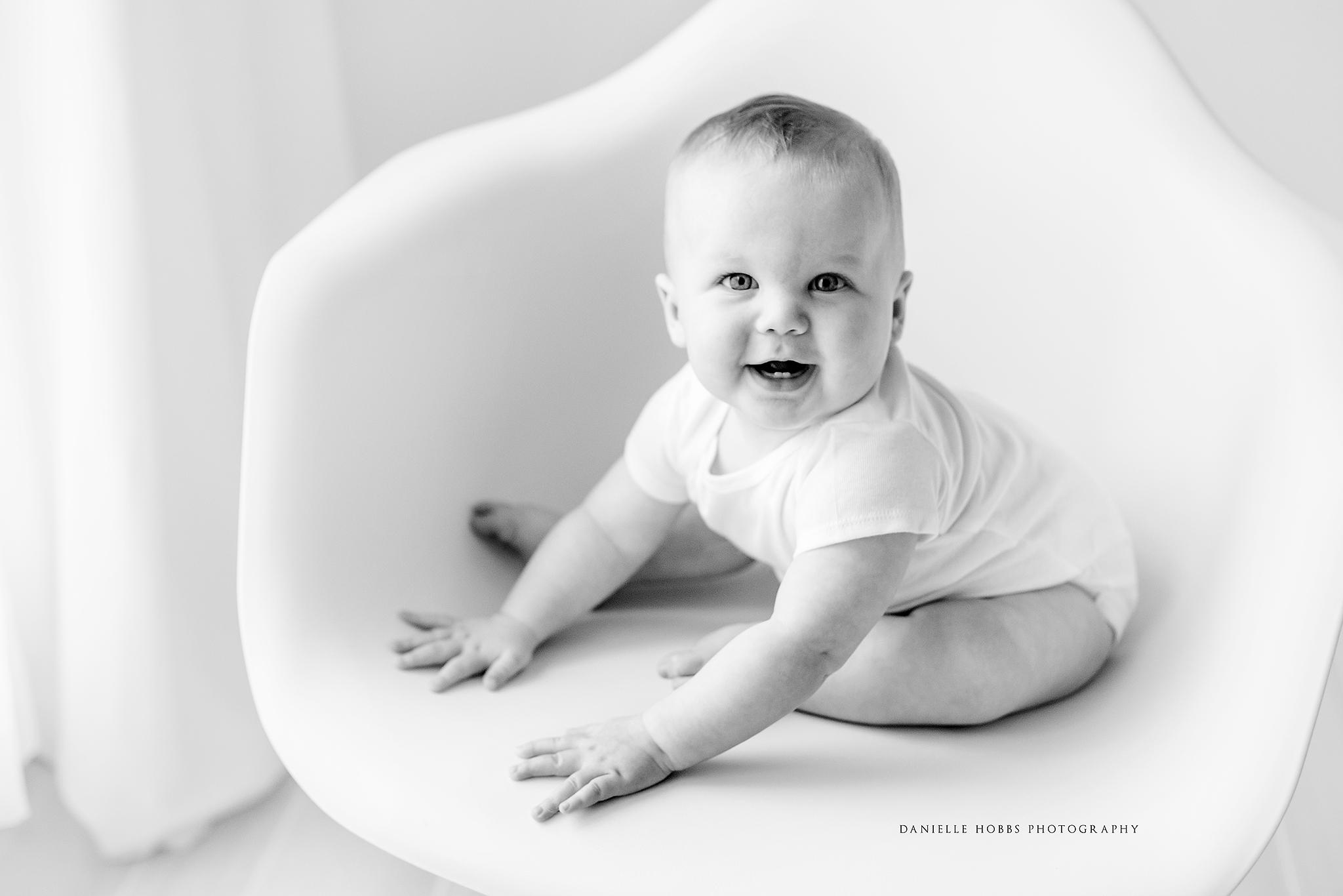 Six Month Milestone Baby Boy | Washington DC Baby Photographer