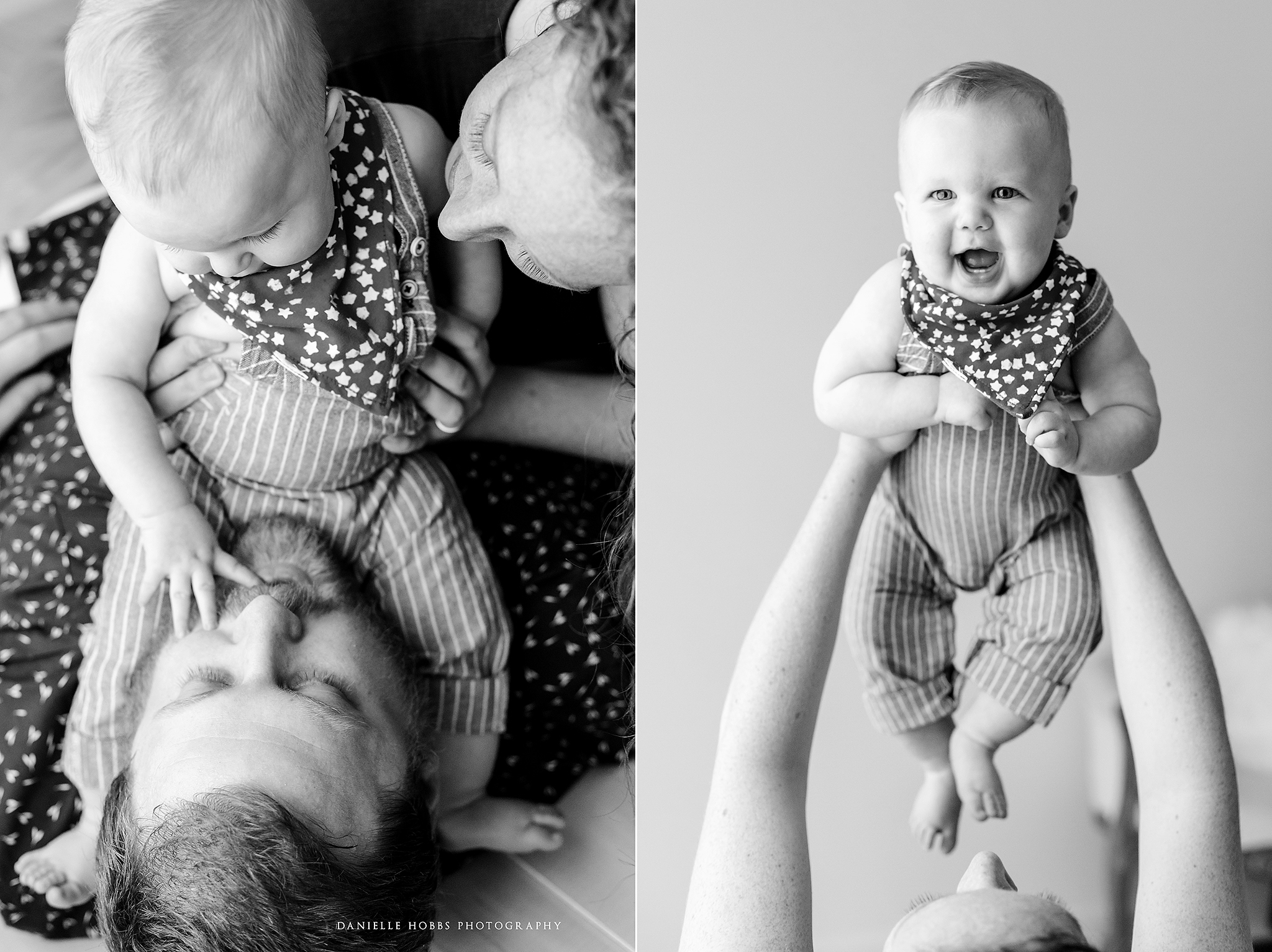 Six Month Old Baby Milestone Session | Washington DC Baby Photographer