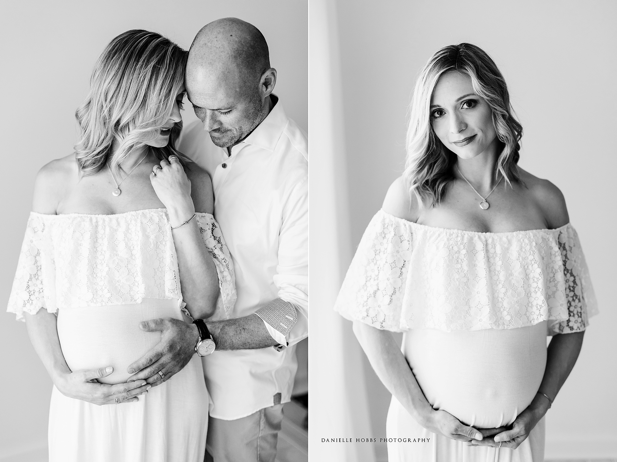 Studio Maternity Portrait Session | Washington DC Maternity Photographer