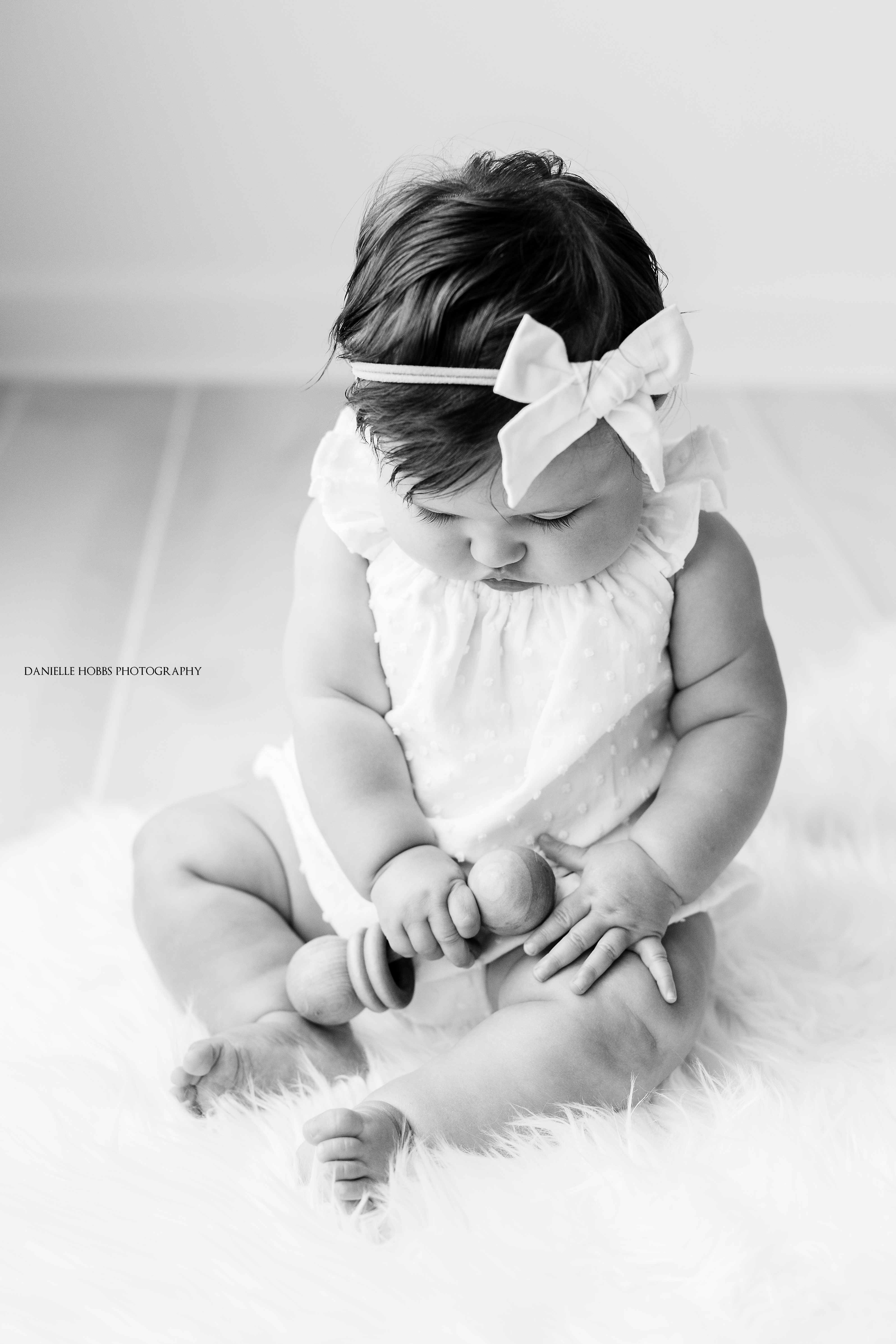 Six Month Old Baby Milestone Session | Washington DC Baby Photographer