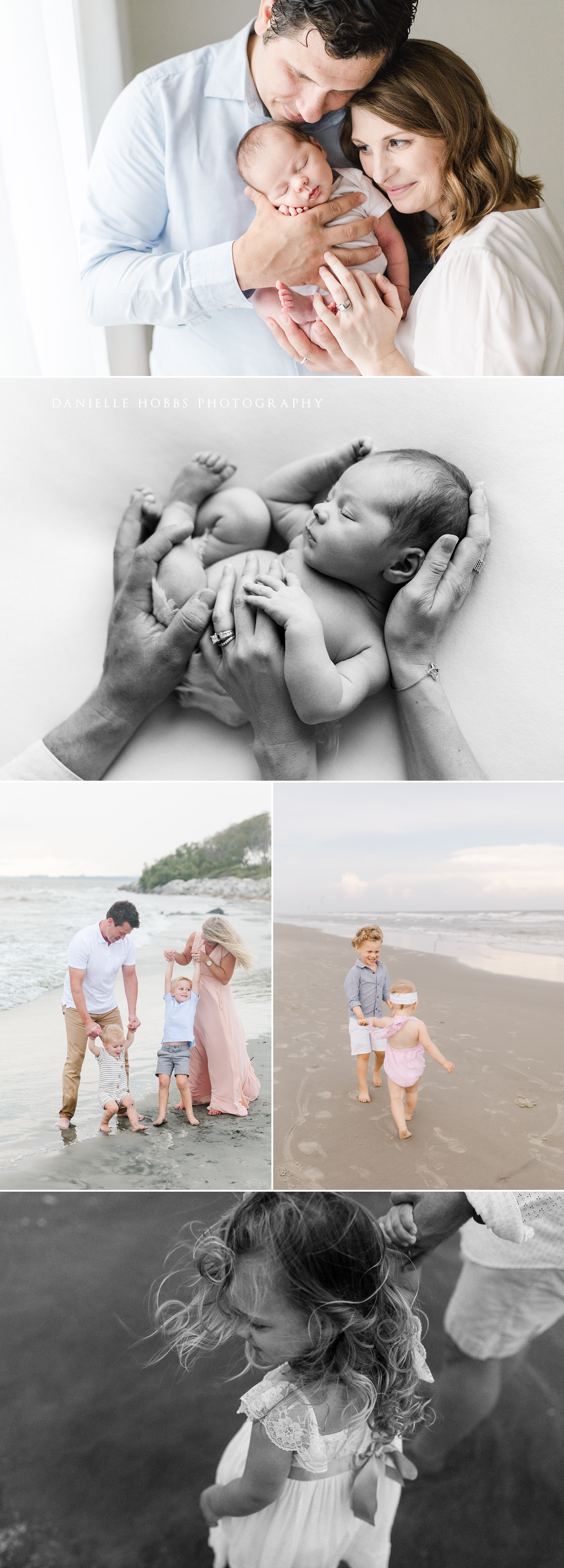 ACR Presets used to edit family and newborn images