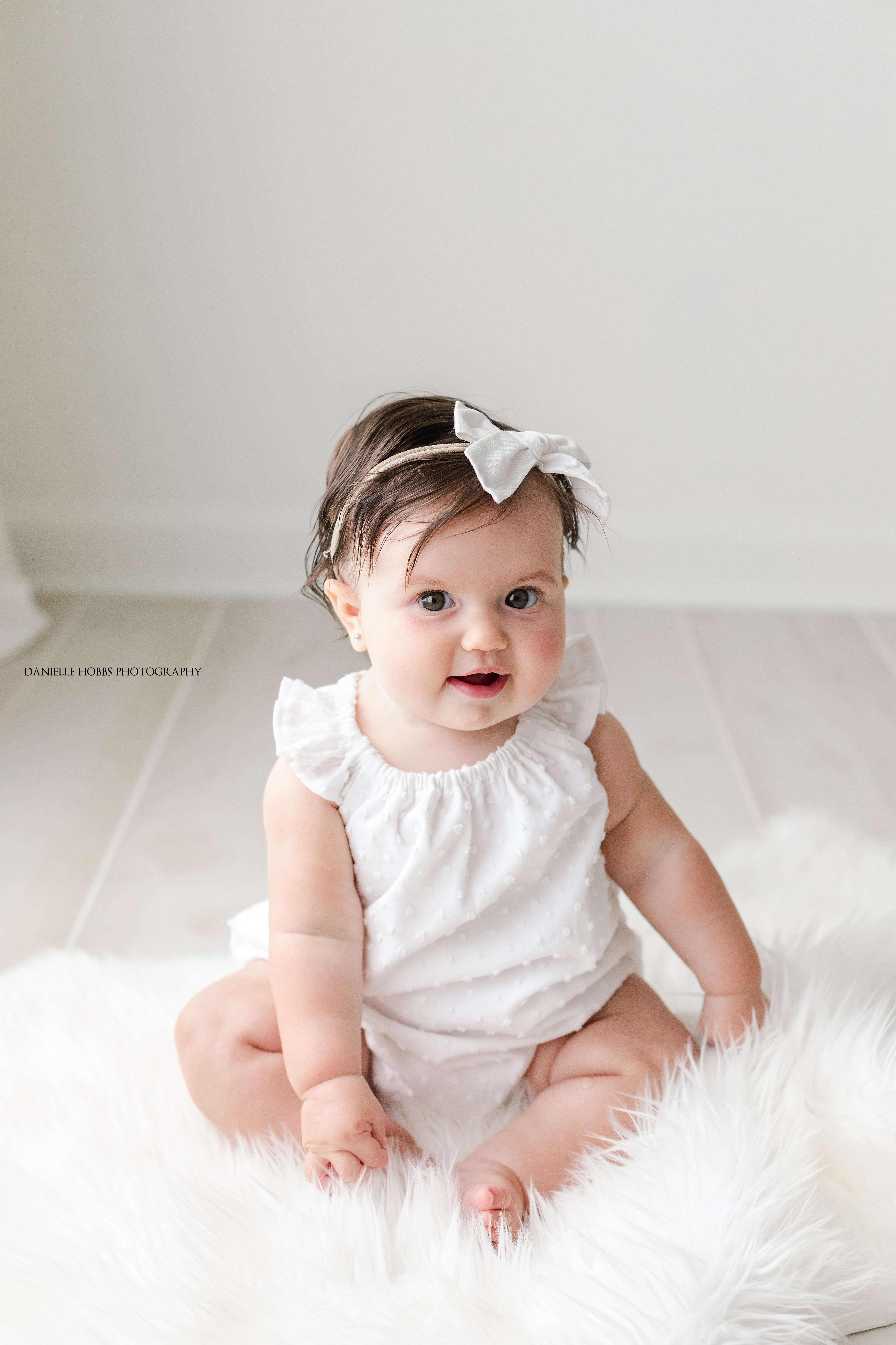 Six Month Old Baby Milestone Session | Washington DC Baby Photographer