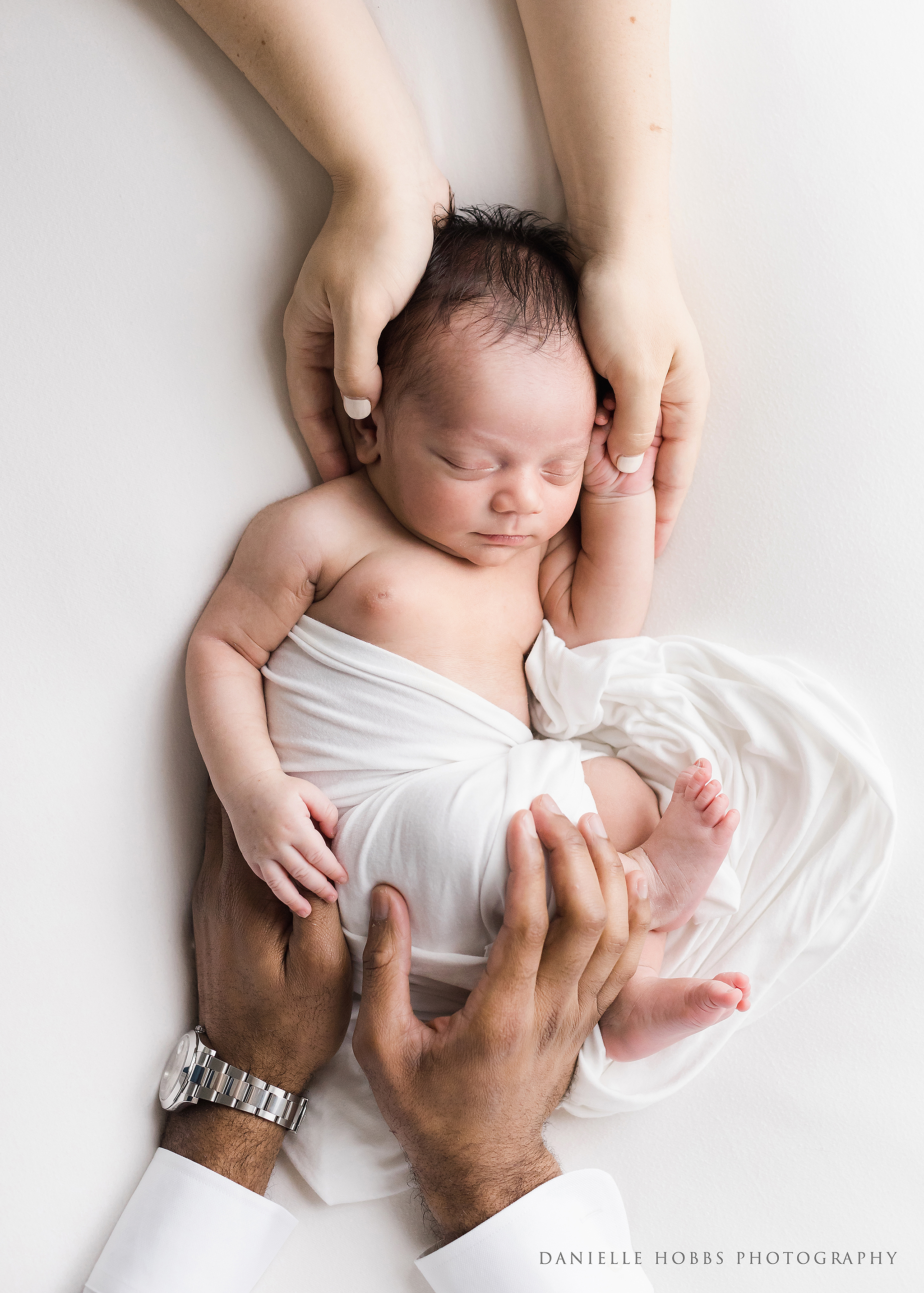 Baby Boy Studio Newborn Session | Warrenton Virginia Newborn Photographer