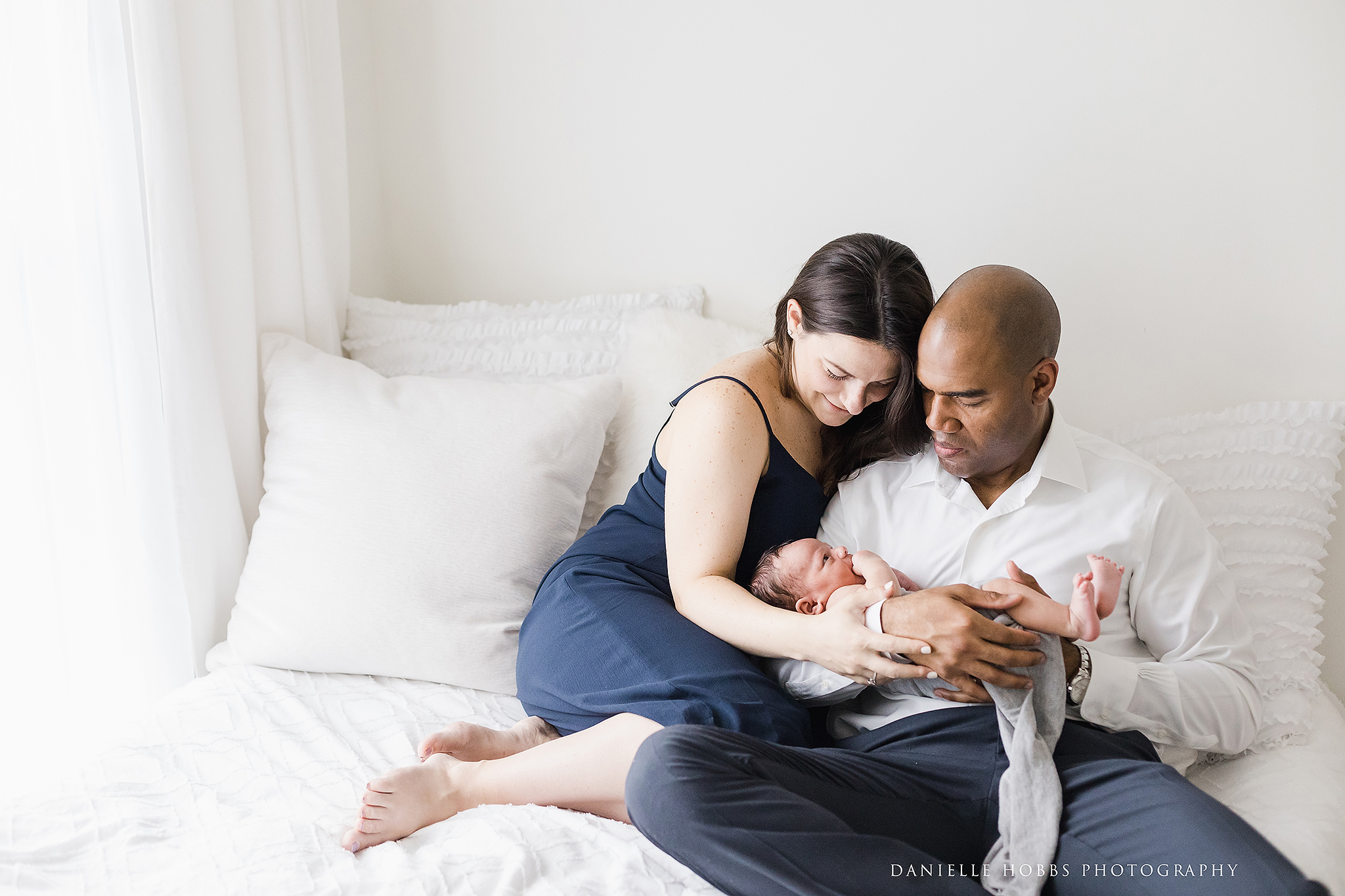 Baby Boy Studio Newborn Session | Warrenton Virginia Newborn Photographer
