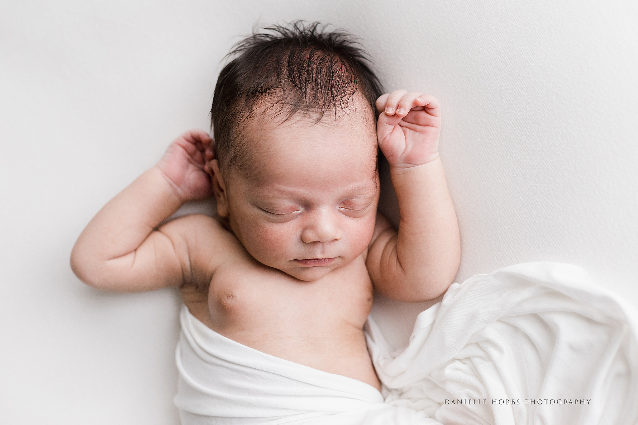 Baby Boy Studio Newborn Session | Warrenton Virginia Newborn Photographer