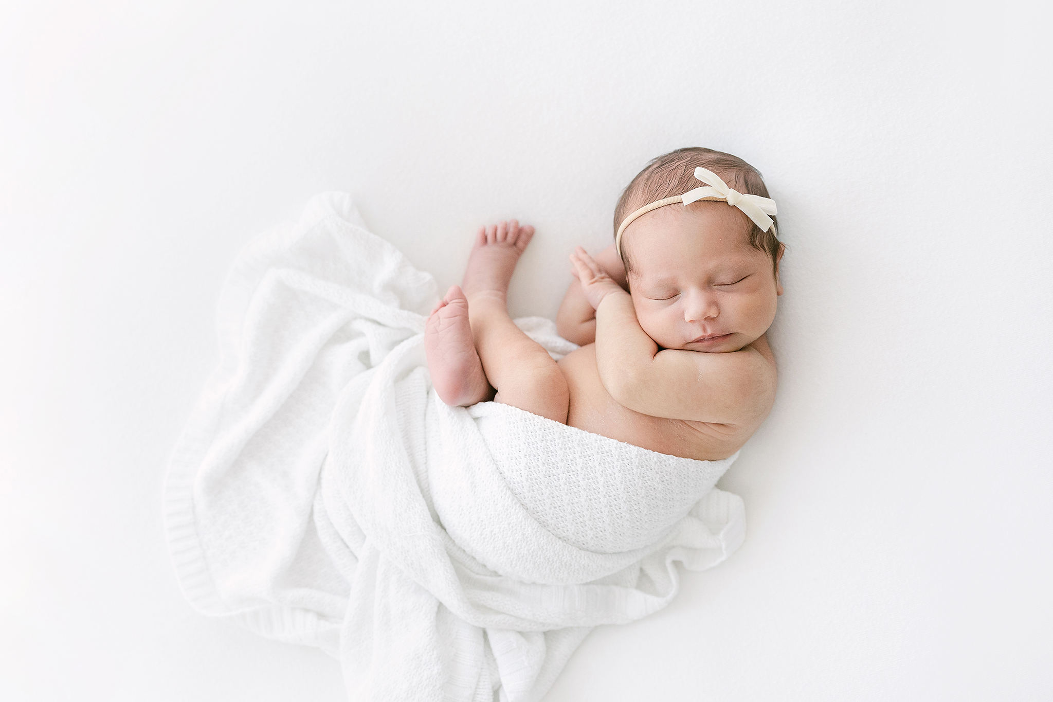 Northern Virginia Newborn Photographer simple baby photos